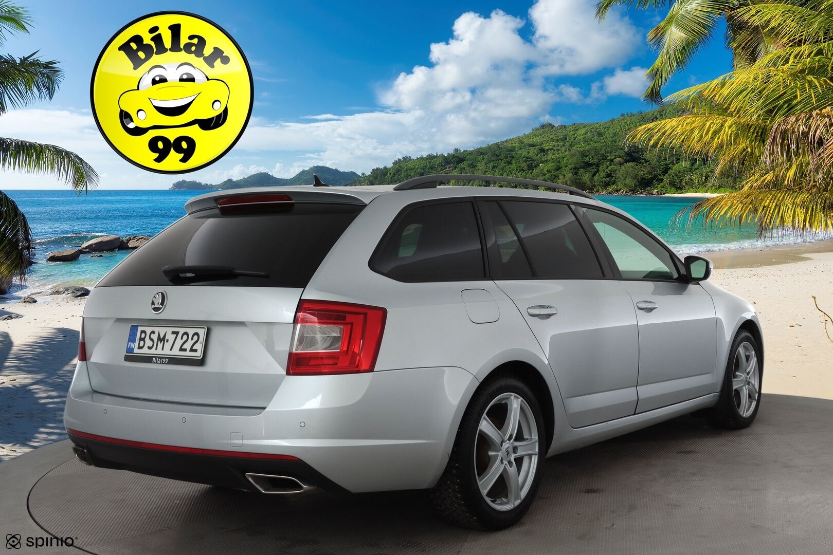 Skoda Octavia 2015 Combi 2,0 TDI RS DSG * Webasto / ACC / Xenon / P.tutkat / Bluetooth / Puolinahat / Keyless * - Suomi-auto / Kahdet renkaat