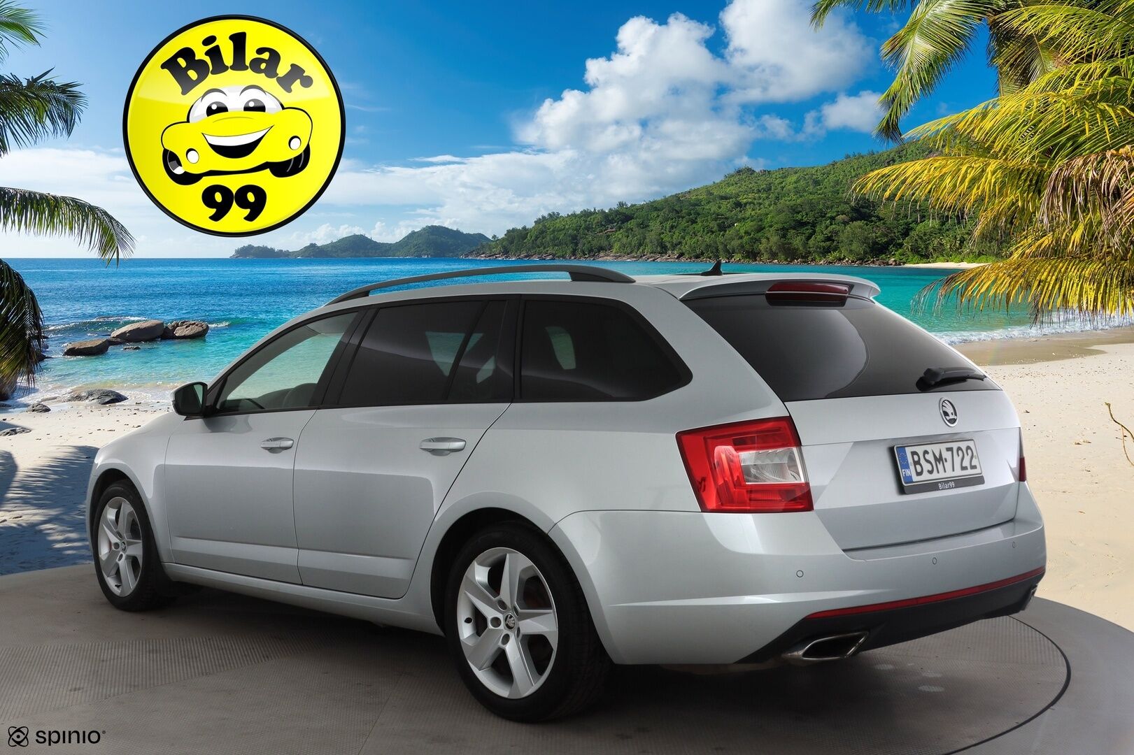 Skoda Octavia 2015 Combi 2,0 TDI RS DSG * Webasto / ACC / Xenon / P.tutkat / Bluetooth / Puolinahat / Keyless * - Suomi-auto / Kahdet renkaat