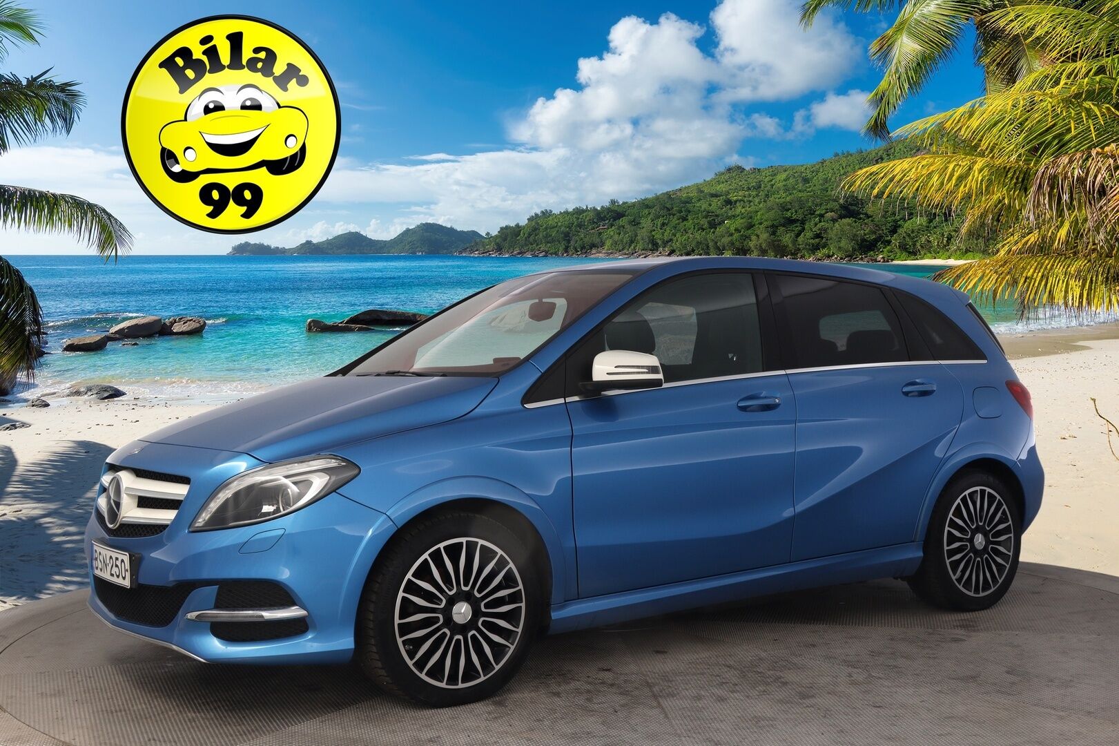 Mercedes-Benz B 2015 250e - *Webasto | Navi | Nahkasisusta | Akku kuntotarkastettu!*