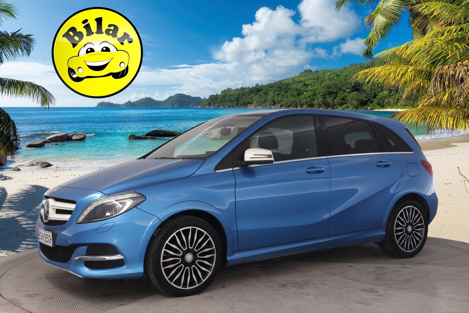 Mercedes-Benz B 2015 250e - *Webasto | Navi | Nahkasisusta | Akku kuntotarkastettu!*