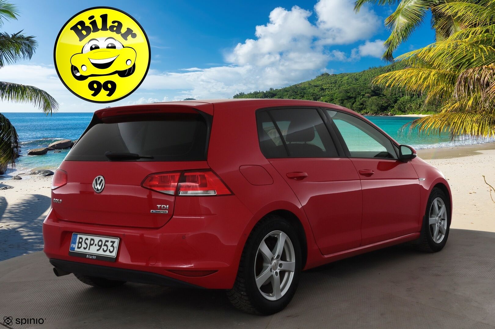 Volkswagen Golf 2015 Comfortline 1,6 TDI BLUEMOTION * 1.om Suomi-auto / Vakkari / P-Tutkat / Sähköpeilit / Kahdet renkaat * - Lohkolämmitin - HULLUT AVAJAISHULINAT KORKOTARJOUS 3,29 %