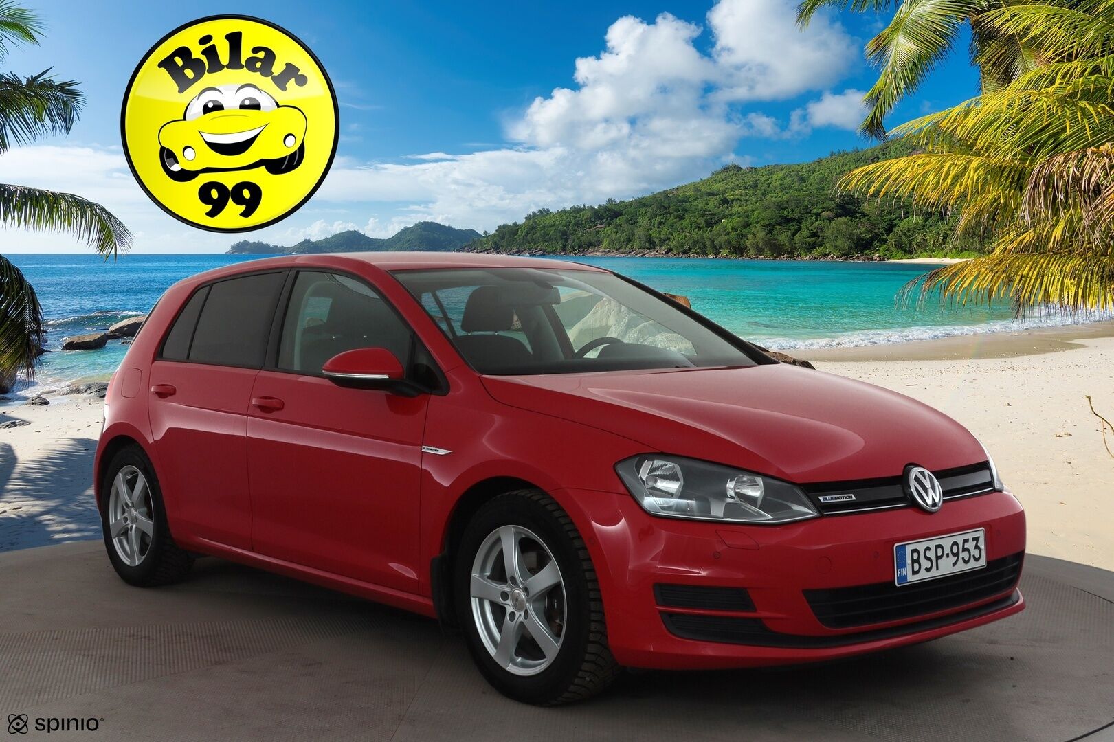 Volkswagen Golf 2015 Comfortline 1,6 TDI BLUEMOTION * 1.om Suomi-auto / Vakkari / P-Tutkat / Sähköpeilit / Kahdet renkaat * - Lohkolämmitin - HULLUT AVAJAISHULINAT KORKOTARJOUS 3,29 %