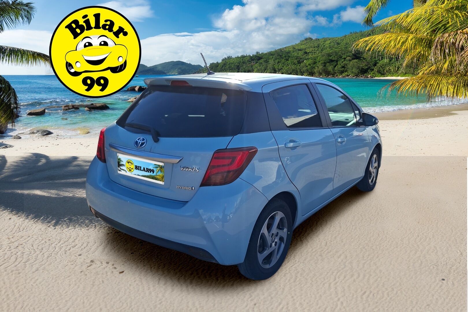 Toyota Yaris 2015 1,5 Hybrid AQUA 5ov - | Suomi auto | P.kamera | Erikoisväri | Ilmastointi | 
