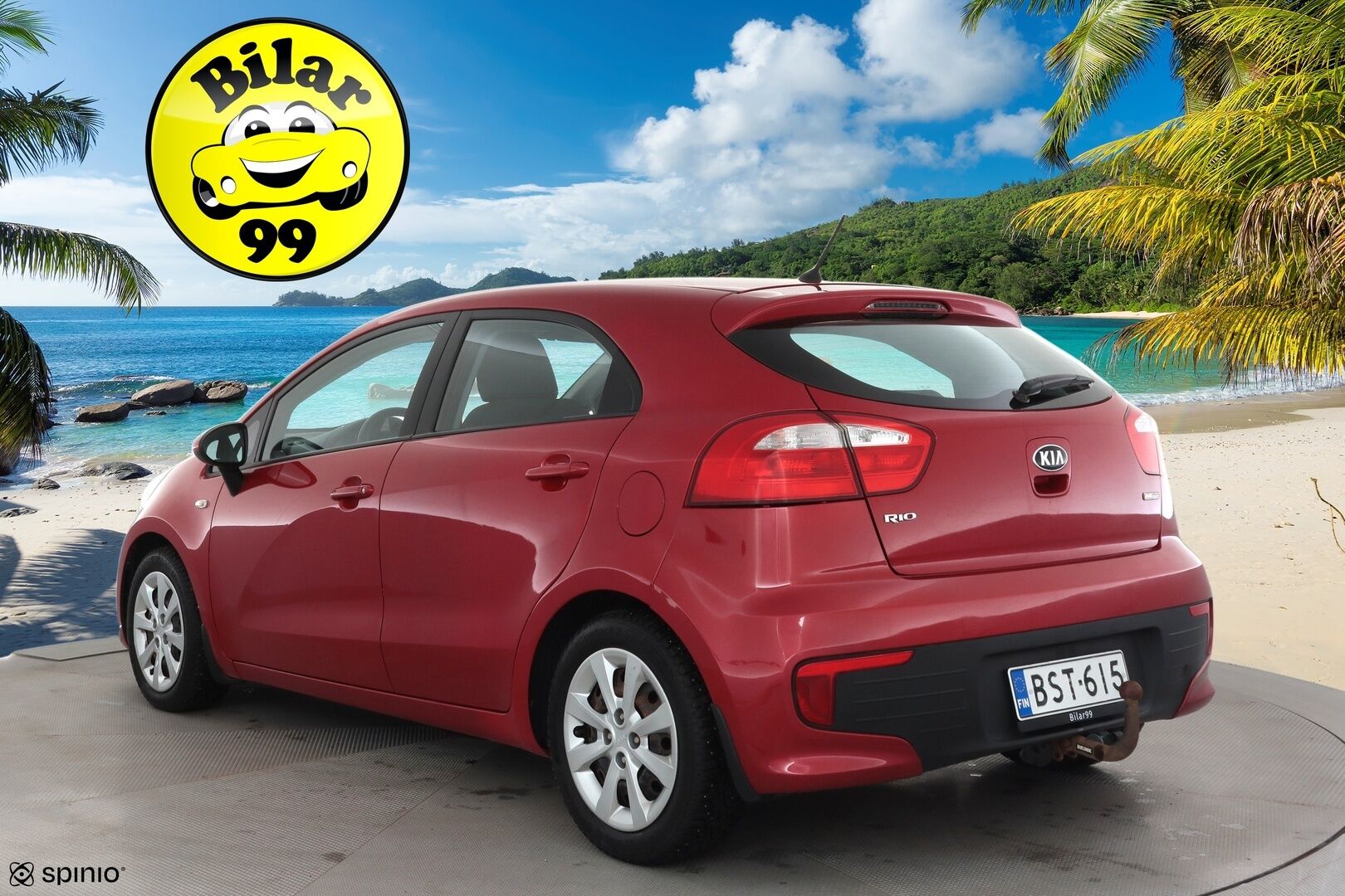 Kia Rio 2015 1,2 ISG LX 5D EcoDynamics * Suomi-auto / Koukku / Ilmastointi / Lohkolämmitin / AUX&USB / Kahdet renkaat
