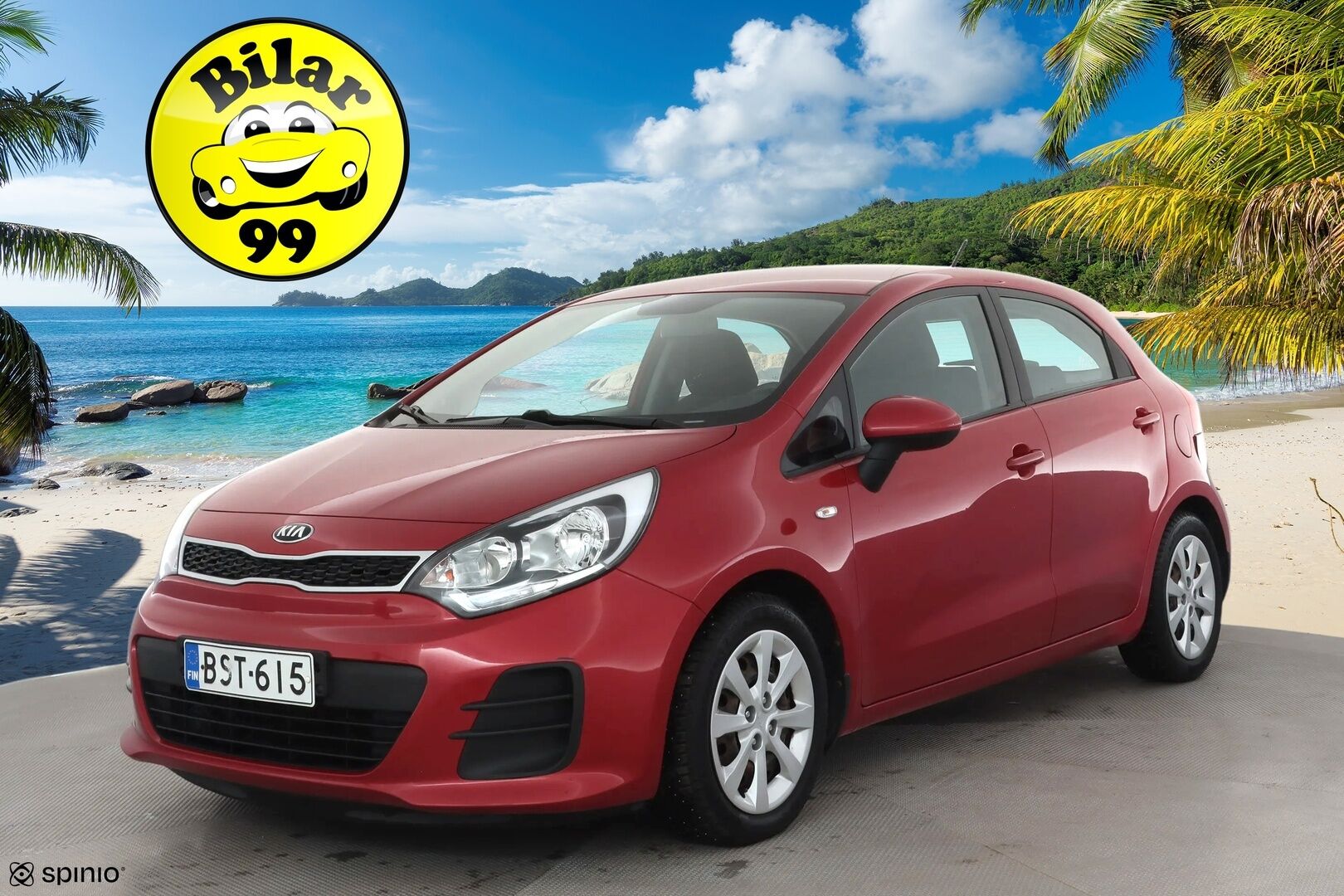 Kia Rio 2015 1,2 ISG LX 5D EcoDynamics * Suomi-auto / Koukku / Ilmastointi / Lohkolämmitin / AUX&USB / Kahdet renkaat