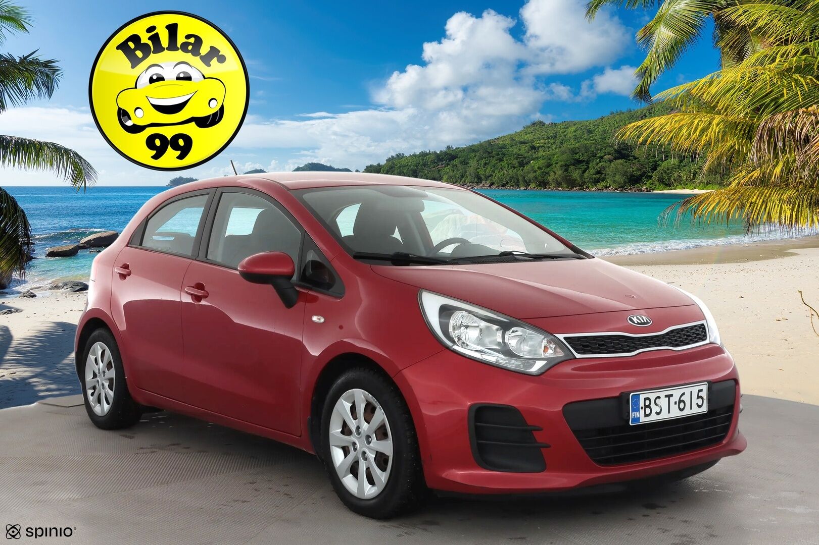 Kia Rio 2015 1,2 ISG LX 5D EcoDynamics * Suomi-auto / Koukku / Ilmastointi / Lohkolämmitin / AUX&USB / Kahdet renkaat