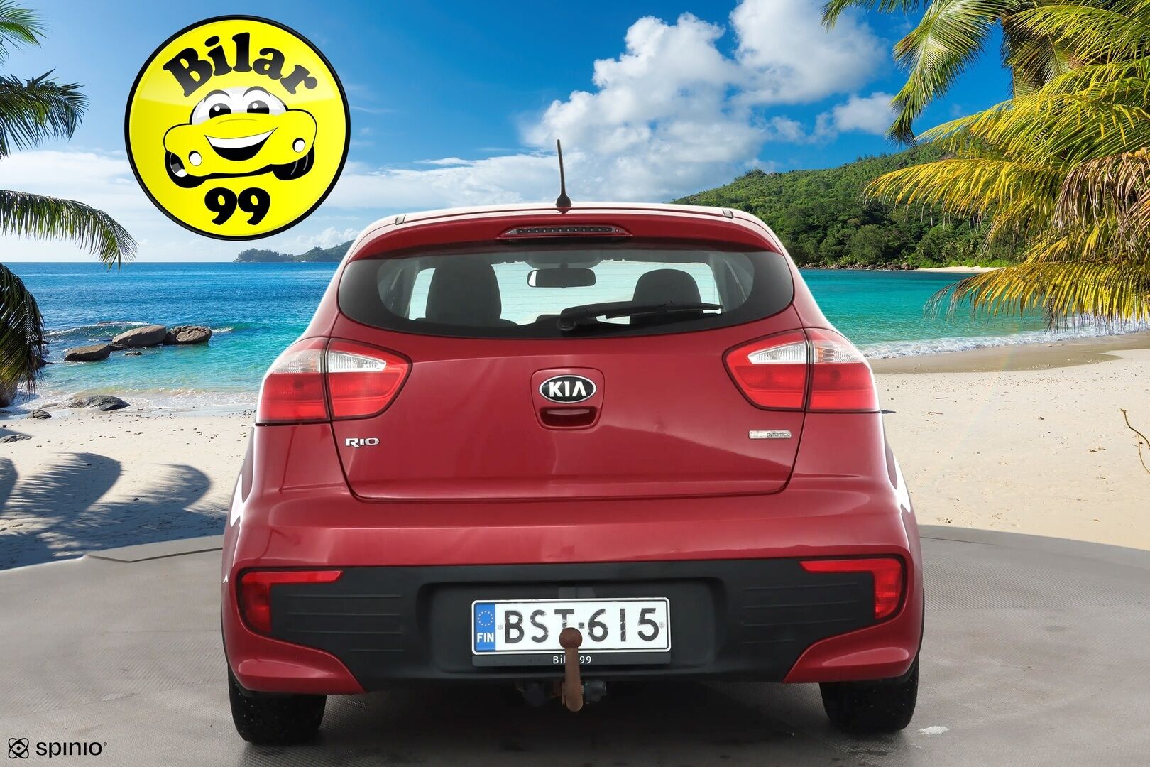Kia Rio 2015 1,2 ISG LX 5D EcoDynamics * Suomi-auto / Koukku / Ilmastointi / Lohkolämmitin / AUX&USB / Kahdet renkaat