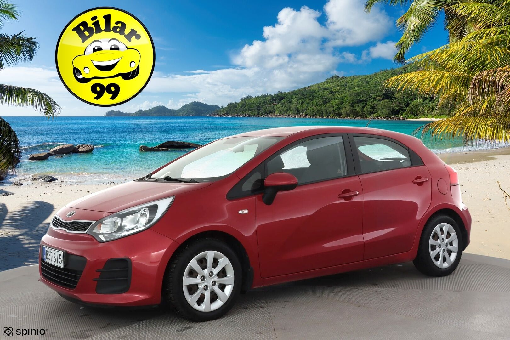 Kia Rio 2015 1,2 ISG LX 5D EcoDynamics * Suomi-auto / Koukku / Ilmastointi / Lohkolämmitin / AUX&USB / Kahdet renkaat