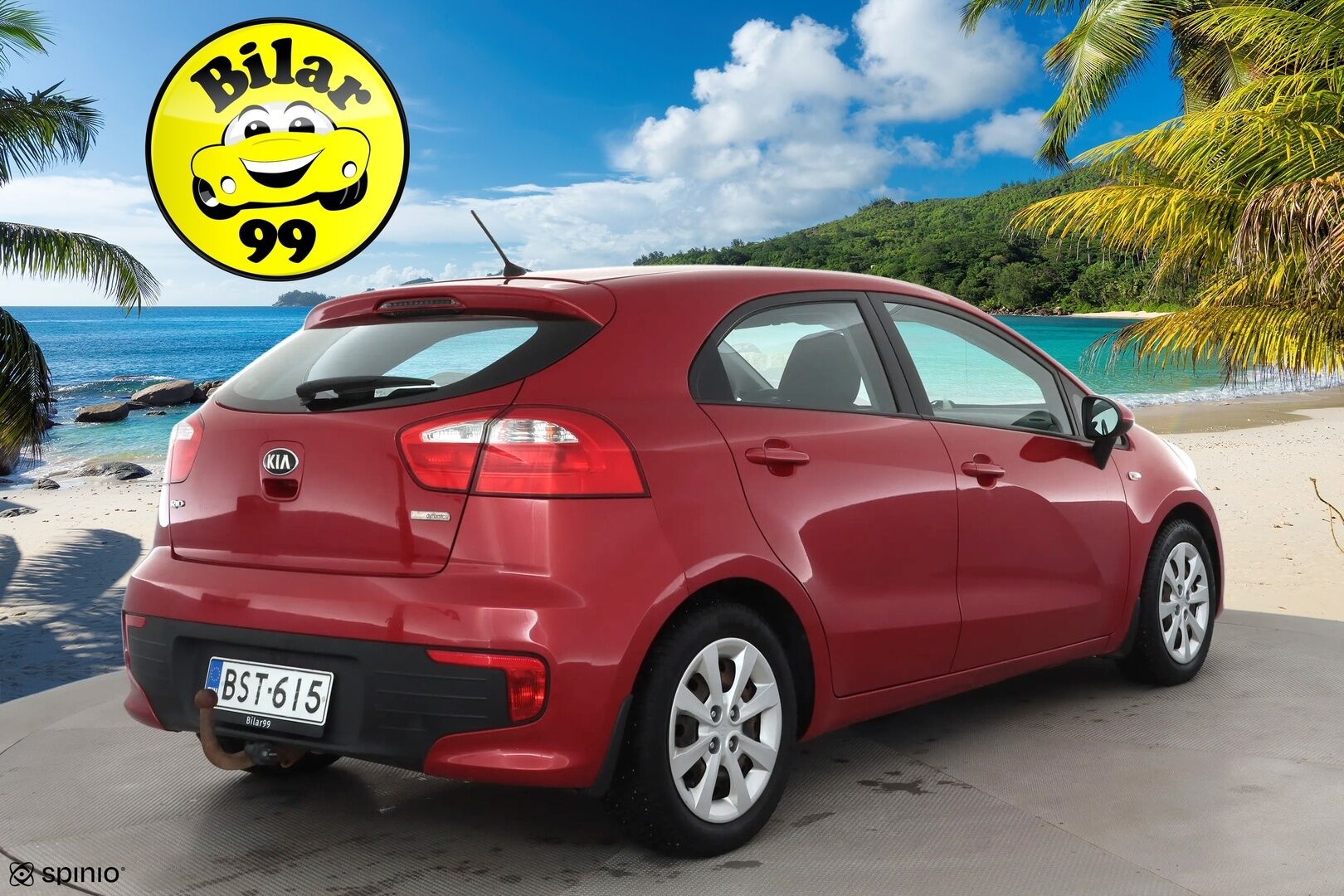 Kia Rio 2015 1,2 ISG LX 5D EcoDynamics * Suomi-auto / Koukku / Ilmastointi / Lohkolämmitin / AUX&USB / Kahdet renkaat