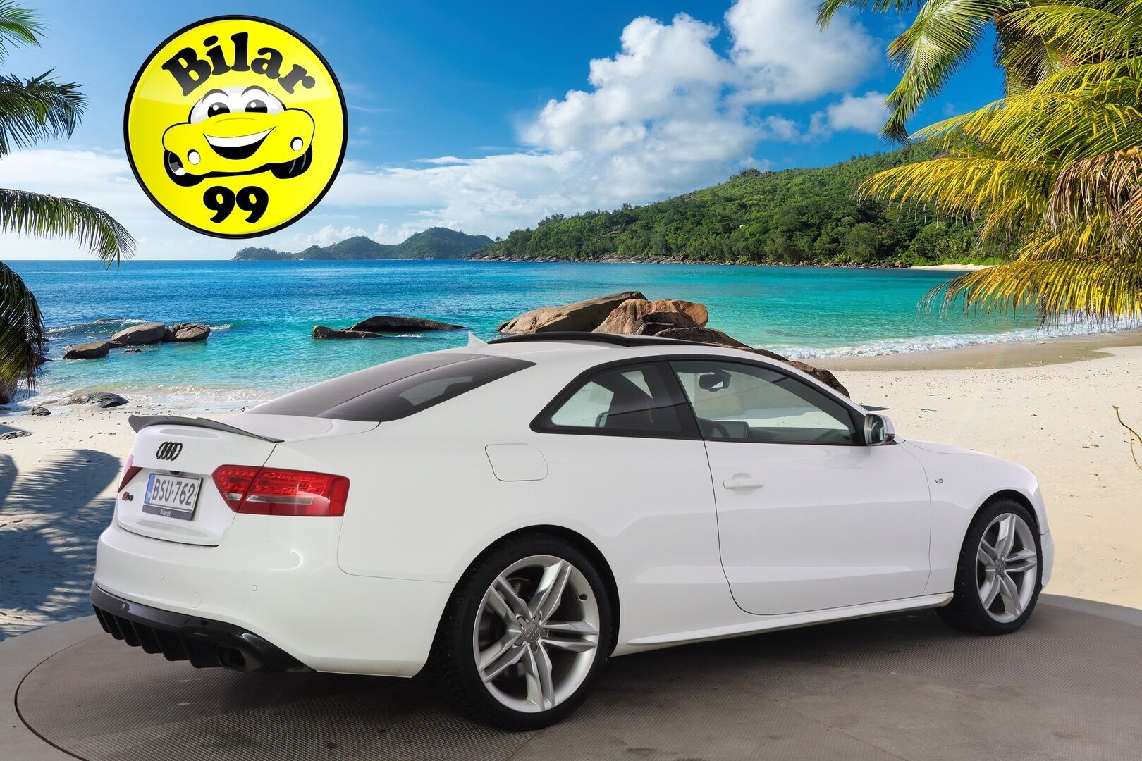 Audi S5 2010 4,2 V8 FSI 260 kW quattro tiptronic-autom. ** Panorama / B&O / Carplay / PA-lämmitin / P.kamera / Muistinahat / Lohko ** - AITO MURISEVA V8 / 2x renkaat