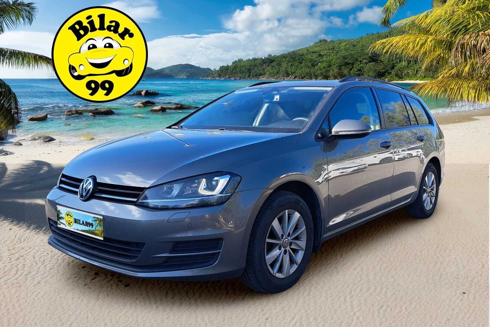 Volkswagen Golf 2015 Variant Comfortline Edition 40 1,2 TSI 77 kW (105 hv) BMT DSG-automaatti * Webasto / Koukku / P-tutkat / Vakionopeudensäädin / Bluetooth - Koukullinen Suomi-auto, Kansan auto!