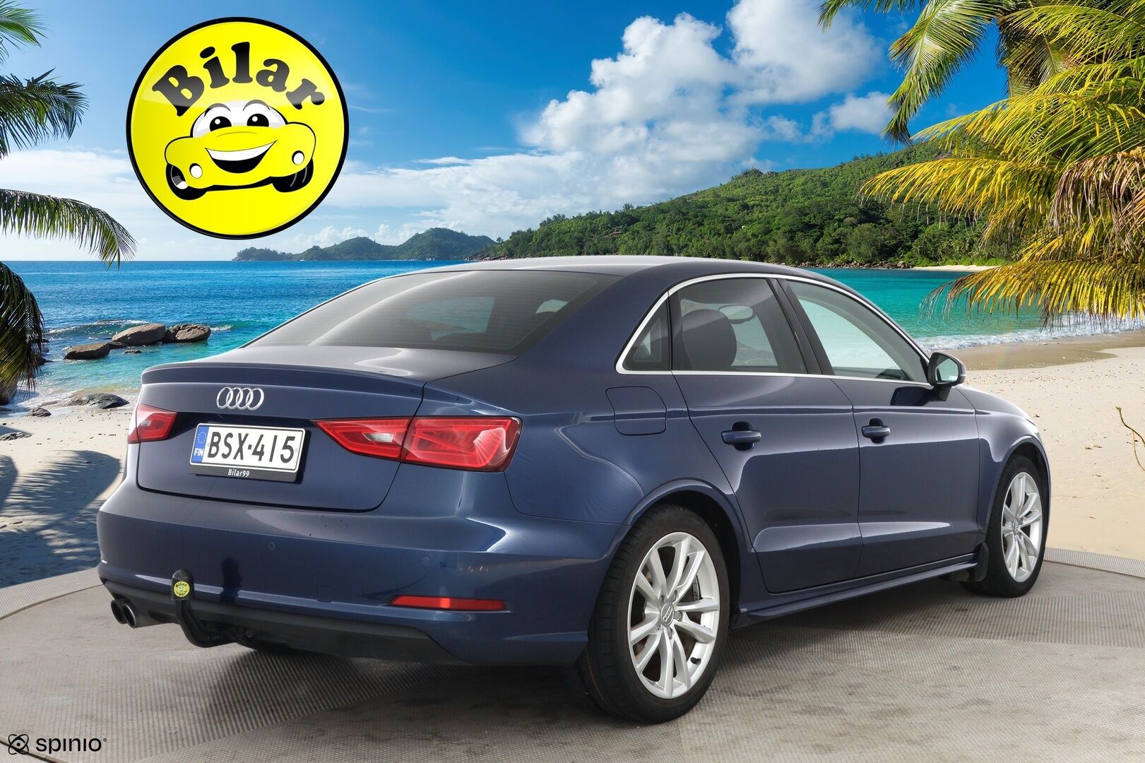 Audi A3 2015 Sedan Business Sport 1,4 TFSI COD 110 kW ultra S tronic - Koukku | Vakkari | Tutka | Bluetooth | Upea väri | Kahdet renkaat vanteineen | Suomi-auto