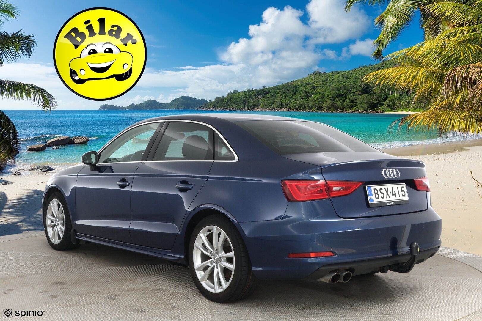 Audi A3 2015 Sedan Business Sport 1,4 TFSI COD 110 kW ultra S tronic - Koukku | Vakkari | Tutka | Bluetooth | Upea väri | Kahdet renkaat vanteineen | Suomi-auto