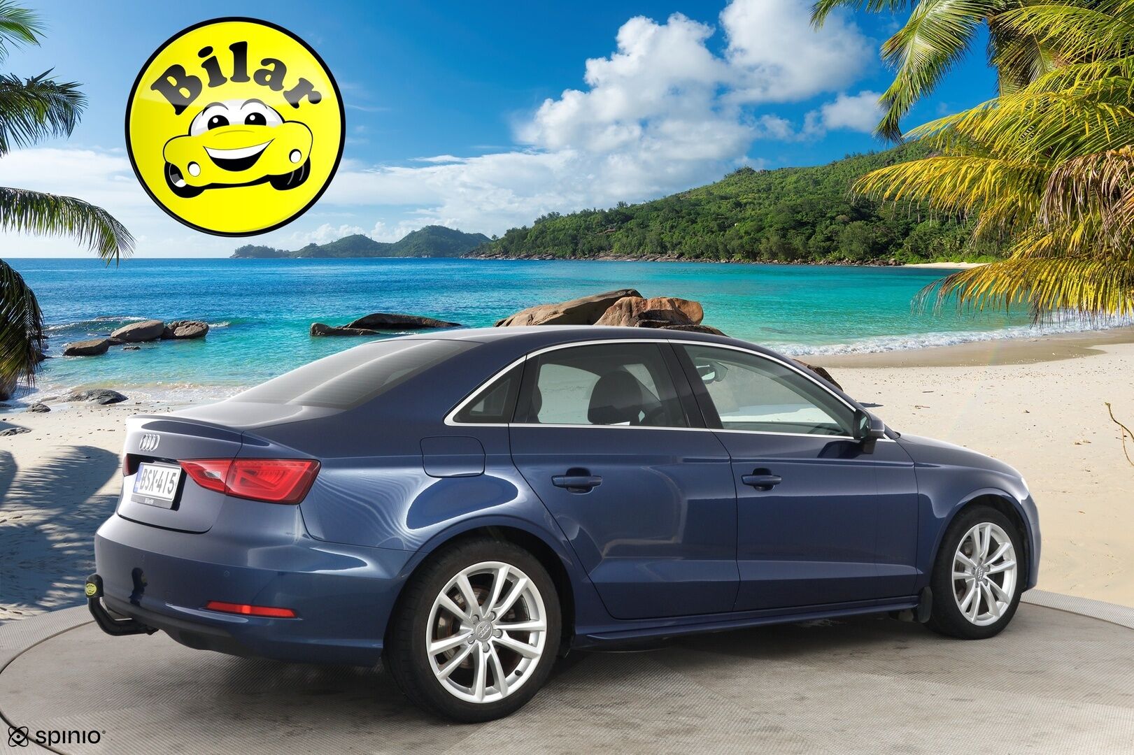 Audi A3 2015 Sedan Business Sport 1,4 TFSI COD 110 kW ultra S tronic - Koukku | Vakkari | Tutka | Bluetooth | Upea väri | Kahdet renkaat vanteineen | Suomi-auto