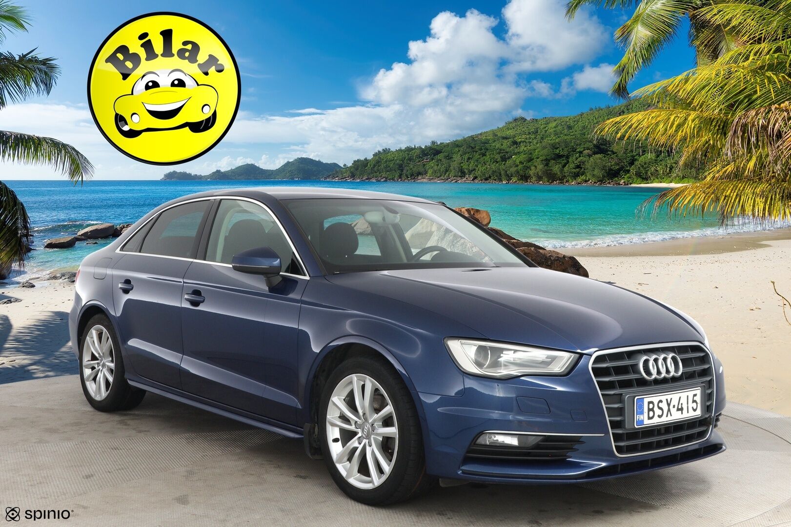 Audi A3 2015 Sedan Business Sport 1,4 TFSI COD 110 kW ultra S tronic - Koukku | Vakkari | Tutka | Bluetooth | Upea väri | Kahdet renkaat vanteineen | Suomi-auto