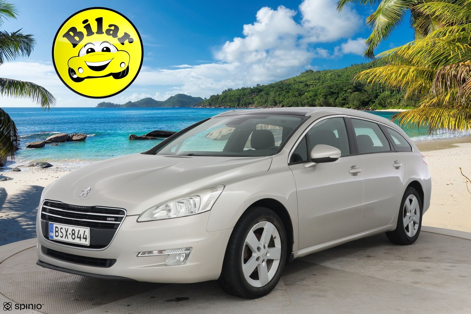 Peugeot 508 2011 508 Farmari (AC) 4ov 1560cm3 A** YritysOutlet - Myydään vain yrityksille - Lohko | Vakkari | 2x Renkaat | Navi | Lasikatto