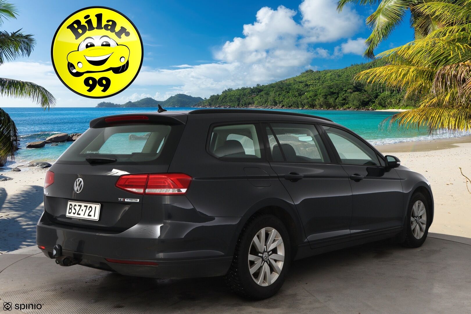 Volkswagen Passat 2015 Variant Trendline 1,4 TSI 92 kW (125 hv) BlueMotion Technology* Vakkari / Lohkolämmitin / LED / P-tutkat / Navi * - Siisti yksilö / Juuri saapunut Tampereelle!