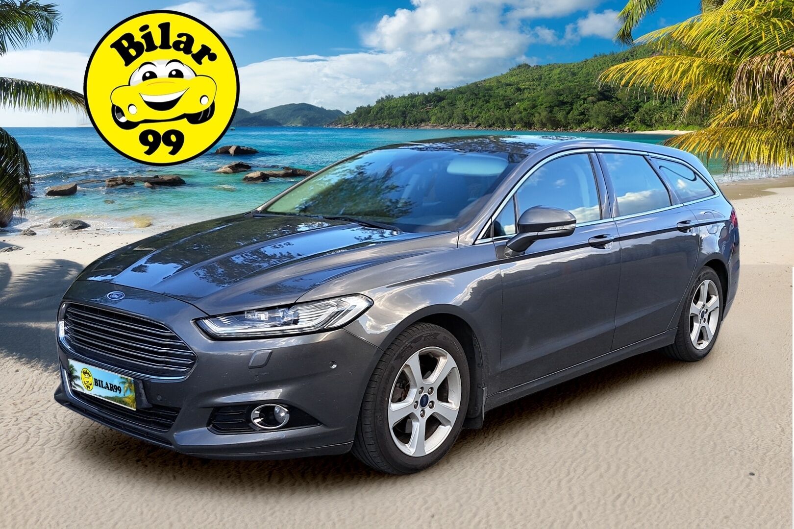 Ford Mondeo 2015 2,0 TDCi 150hv PowerShift Titanium Business Wagon *Webasto / 2-Om Suomiauto / P.Kamera / Navi / Koukku*