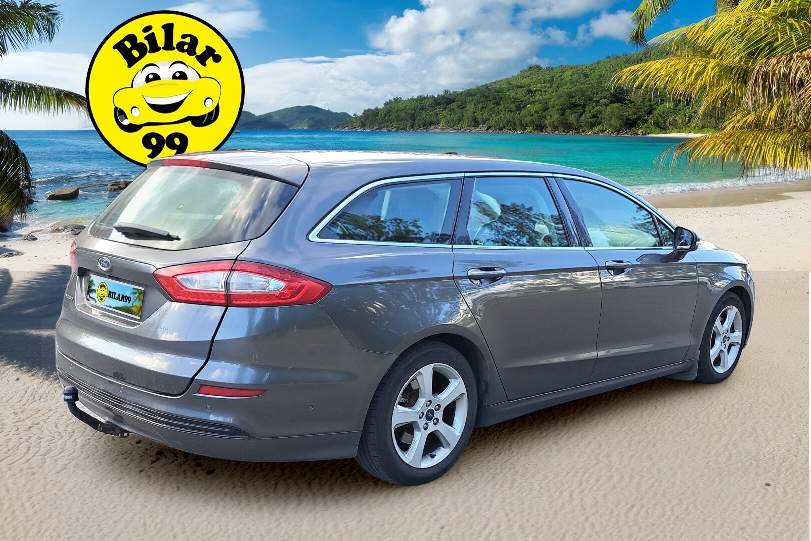 Ford Mondeo 2015 2,0 TDCi 150hv PowerShift Titanium Business Wagon *Webasto / 2-Om Suomiauto / P.Kamera / Navi / Koukku*