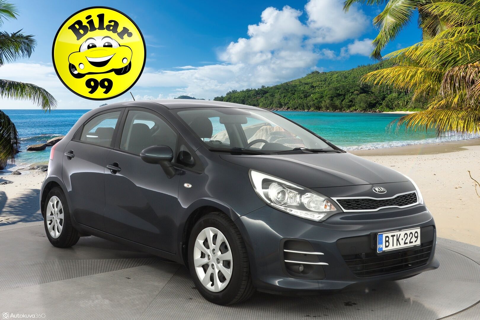 Kia Rio 2016 1,2 ISG EX 5D EcoDynamics  *Vakkari / Lohkolämmitin / Tutkat / Ratinlämmitin* - 1.Om Suomi-auto / Kahdet renkaat / Täydellinen huoltohistoria / Viimeisin huolto 03/25 41tkm!