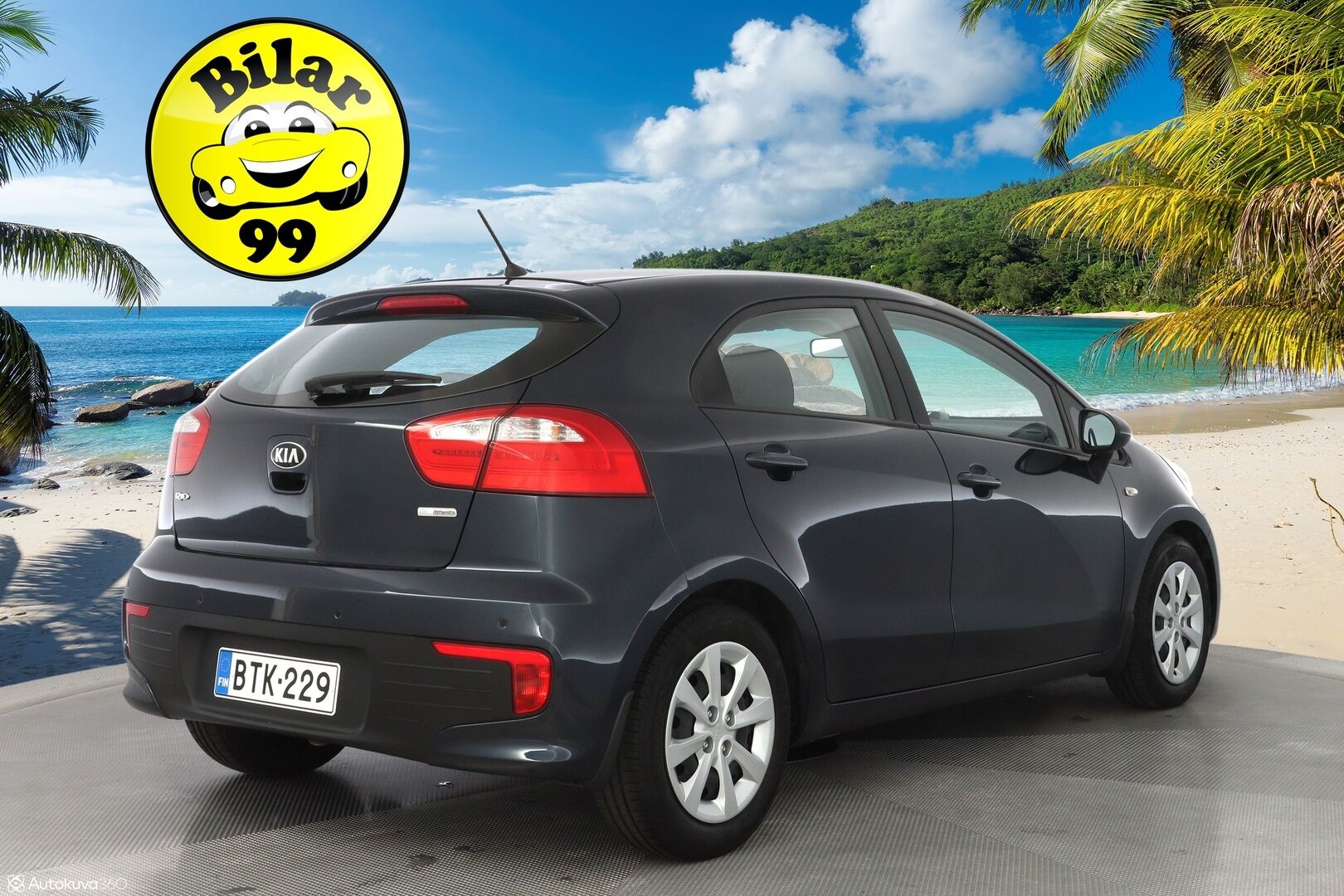 Kia Rio 2016 1,2 ISG EX 5D EcoDynamics  *Vakkari / Lohkolämmitin / Tutkat / Ratinlämmitin* - 1.Om Suomi-auto / Kahdet renkaat / Täydellinen huoltohistoria / Viimeisin huolto 03/25 41tkm!