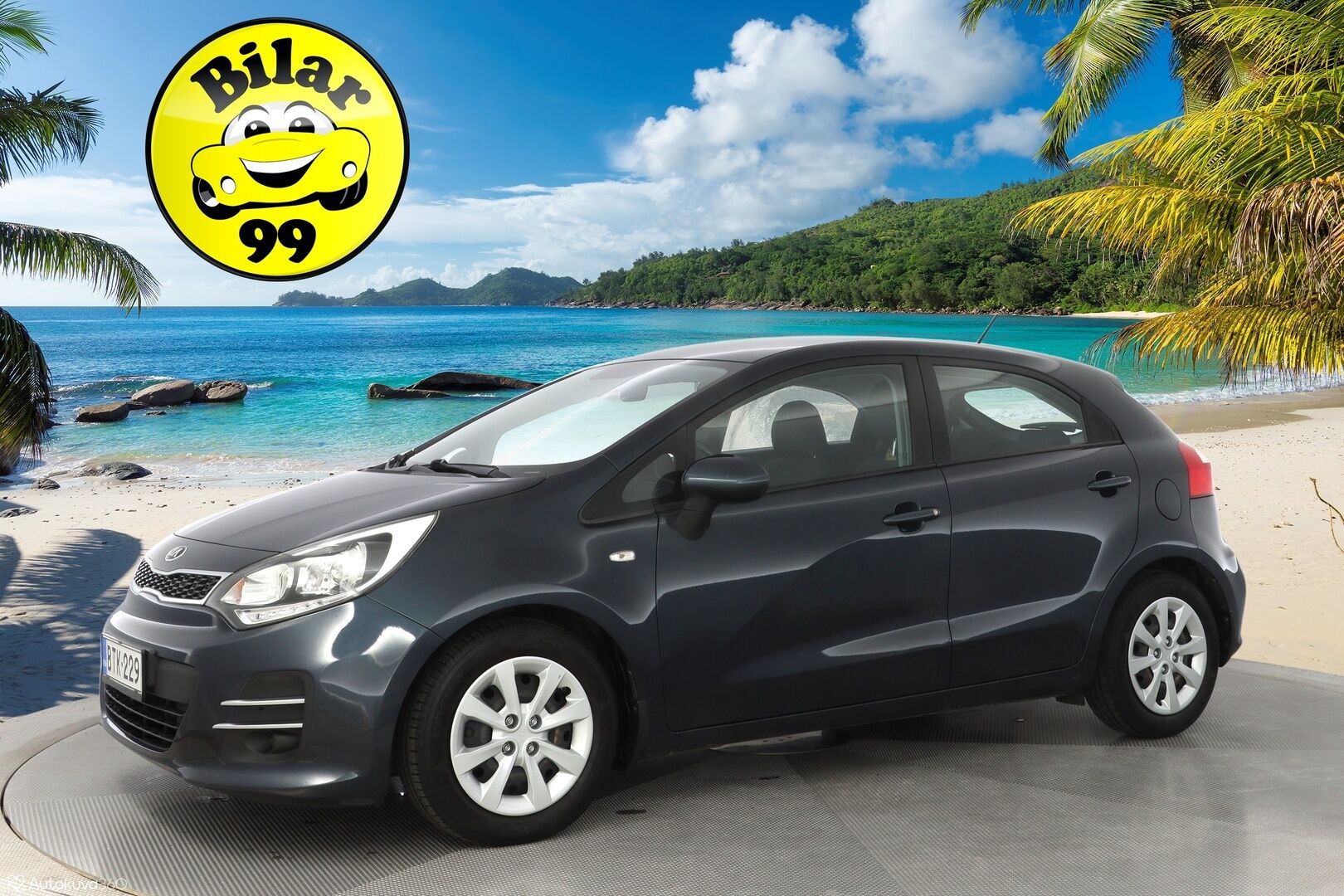 Kia Rio 2016 1,2 ISG EX 5D EcoDynamics  *Vakkari / Lohkolämmitin / Tutkat / Ratinlämmitin* - 1.Om Suomi-auto / Kahdet renkaat / Täydellinen huoltohistoria / Viimeisin huolto 03/25 41tkm!