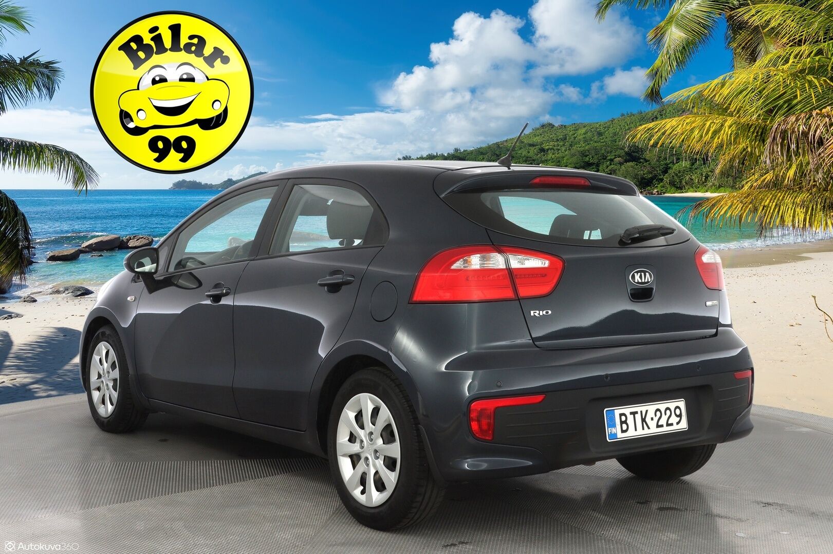 Kia Rio 2016 1,2 ISG EX 5D EcoDynamics  *Vakkari / Lohkolämmitin / Tutkat / Ratinlämmitin* - 1.Om Suomi-auto / Kahdet renkaat / Täydellinen huoltohistoria / Viimeisin huolto 03/25 41tkm!