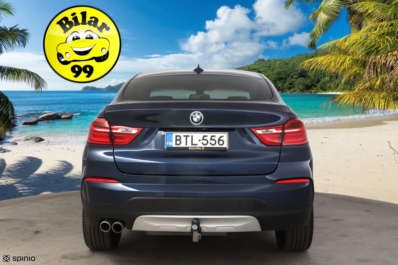 BMW X4 2016 F26 xDrive30d A X Edition * Vetokoukku / Vaaleat sporttinahat / Muistipenkki / H&K / Kattoluukku / P-Kamera / Comfort Access / Adapt.LED / Sähkökontti * - * Tulossa myyntiin! / 2x Renkaat & Vanteet / 2-Omisteinen *