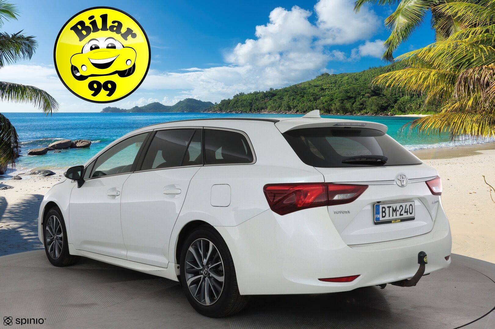 Toyota Avensis 2016 1,8 Valvematic Premium Touring Sports Multidrive S **Vakkari / Panorama / Muistipenkki / Navi / LED / KeylessGo** - Suomi-auto / Kahdet renkaat aluvanteilla / Merkkihuollettu / Koukku / Mustat nahat / Sähköpenkit / Lohkolämmitin 