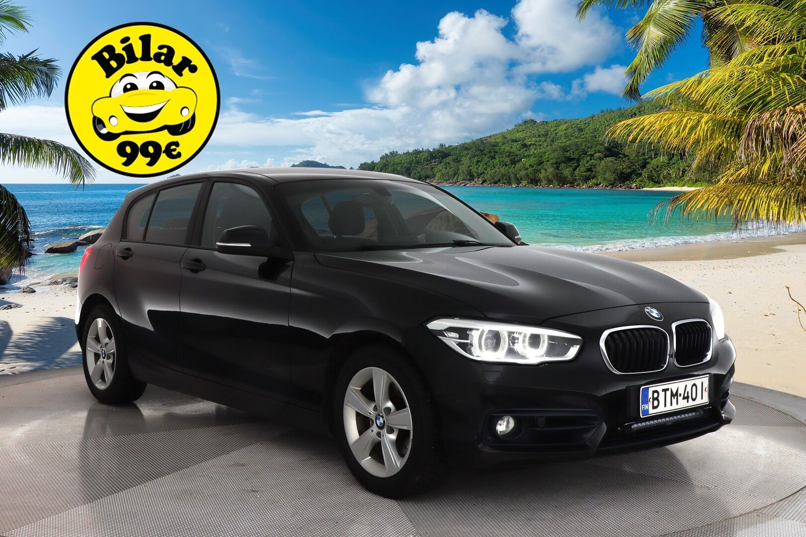 BMW 120 2016 F20 Hatchback 120d A xDrive Business Sport * Harman/Kardon / M-sport ratti / Suomi-auto * - * 2x renkaat alumiinivanteilla ja hyvillä kumeilla * - Osta nyt, maksa vasta ensi vuonna