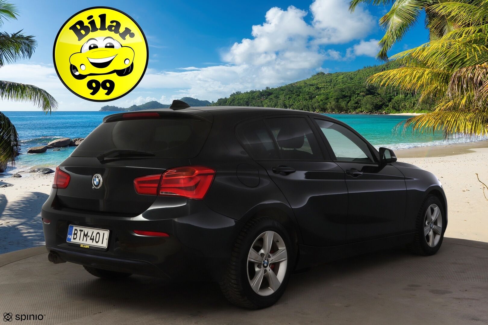 BMW 120 2016 F20 Hatchback 120d A xDrive Business Sport * Harman/Kardon / M-sport ratti / Suomi-auto * - * 2x renkaat alumiinivanteilla ja hyvillä kumeilla / Käytännöllinen Neliveto *