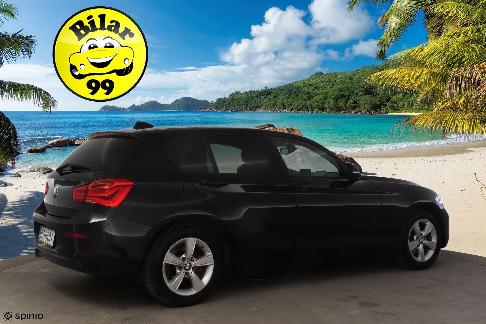 BMW 120 2016 F20 Hatchback 120d A xDrive Business Sport * Harman/Kardon / M-sport ratti / Suomi-auto * - * 2x renkaat alumiinivanteilla ja hyvillä kumeilla / Käytännöllinen Neliveto *