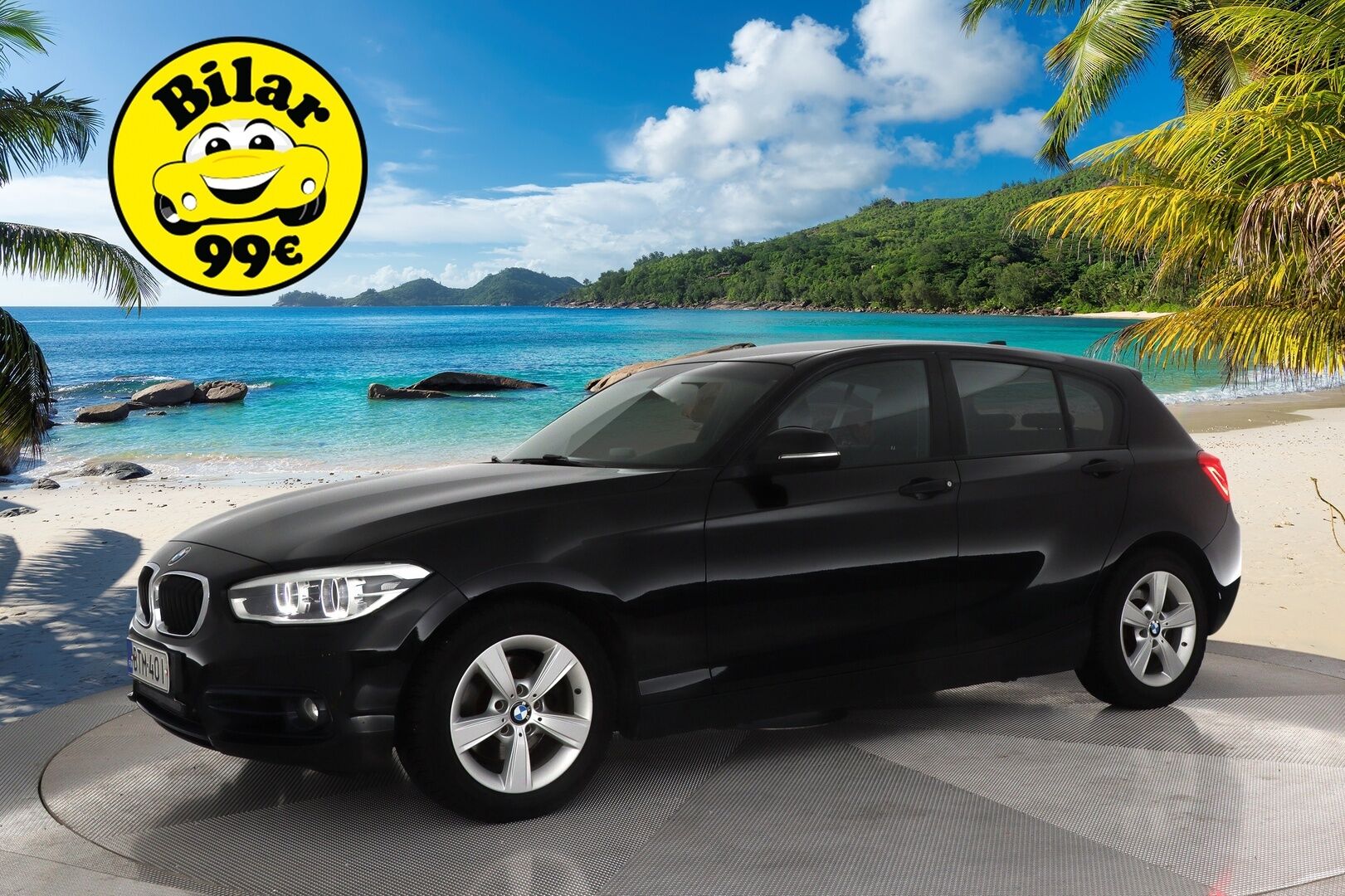 BMW 120 2016 F20 Hatchback 120d A xDrive Business Sport * Harman/Kardon / M-sport ratti / Suomi-auto * - * 2x renkaat alumiinivanteilla ja hyvillä kumeilla * - Osta nyt, maksa vasta ensi vuonna