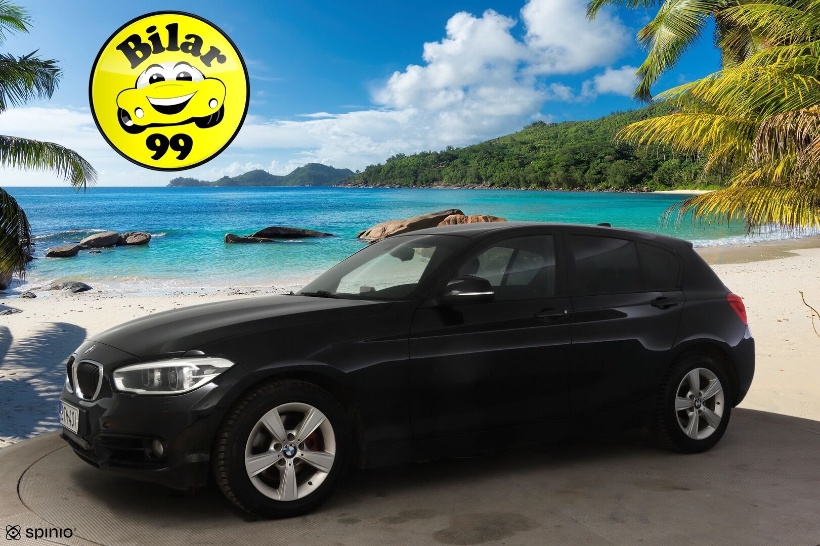 BMW 120 2016 F20 Hatchback 120d A xDrive Business Sport * Harman/Kardon / M-sport ratti / Suomi-auto * - * 2x renkaat alumiinivanteilla ja hyvillä kumeilla / Käytännöllinen Neliveto *