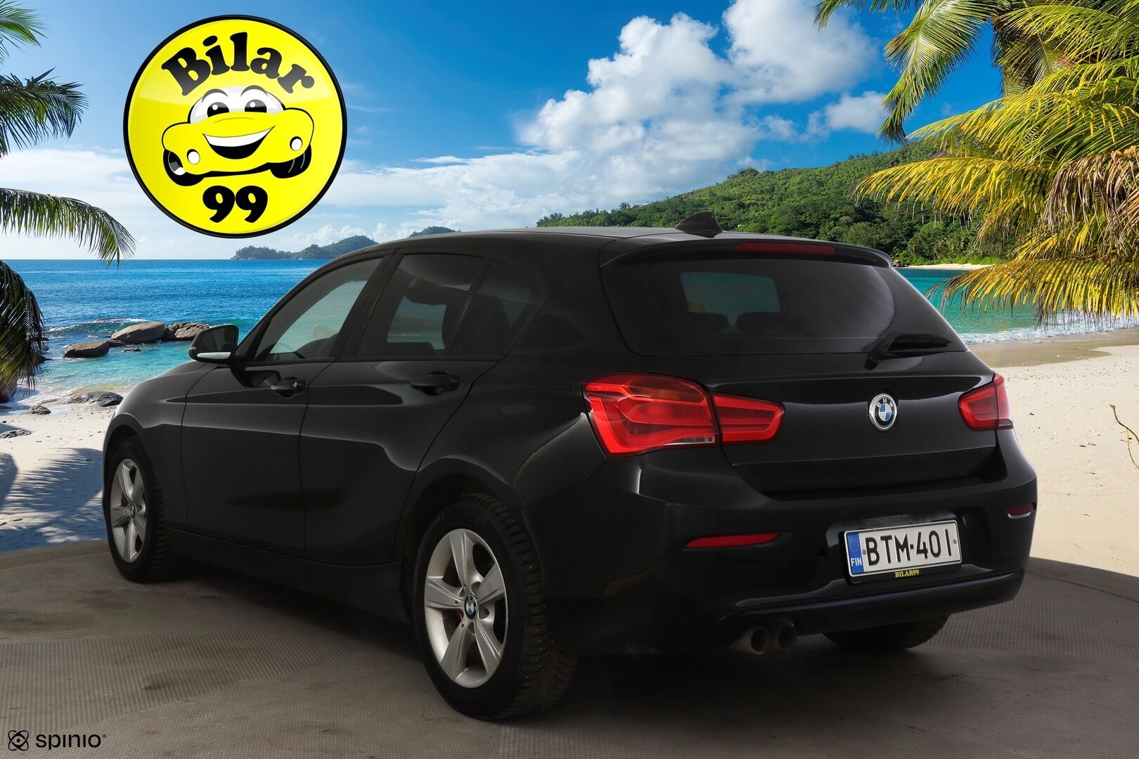 BMW 120 2016 F20 Hatchback 120d A xDrive Business Sport * Harman/Kardon / M-sport ratti / Suomi-auto * - * 2x renkaat alumiinivanteilla ja hyvillä kumeilla / Käytännöllinen Neliveto *