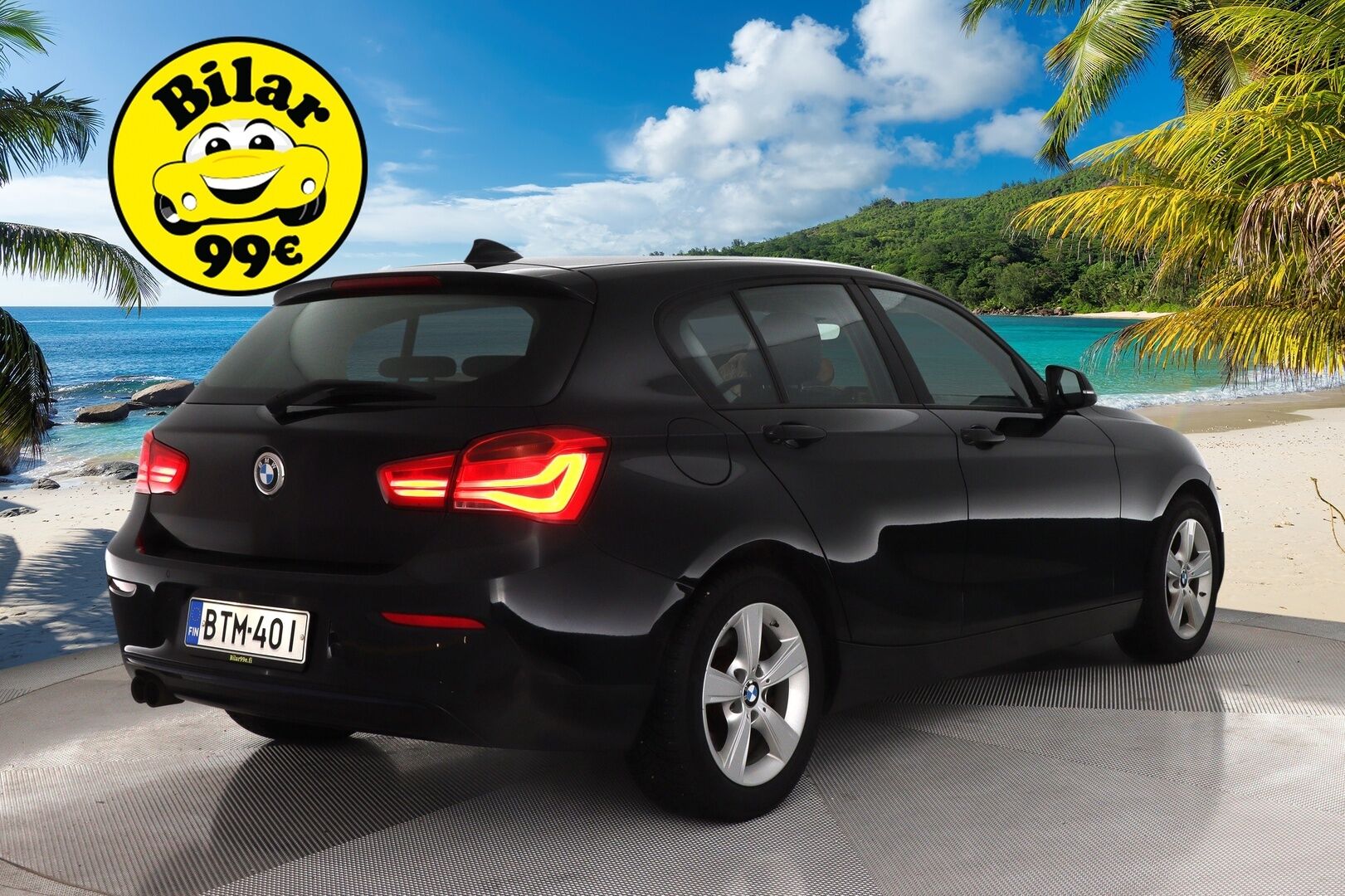 BMW 120 2016 F20 Hatchback 120d A xDrive Business Sport * Harman/Kardon / M-sport ratti / Suomi-auto * - * 2x renkaat alumiinivanteilla ja hyvillä kumeilla * - Osta nyt, maksa vasta ensi vuonna
