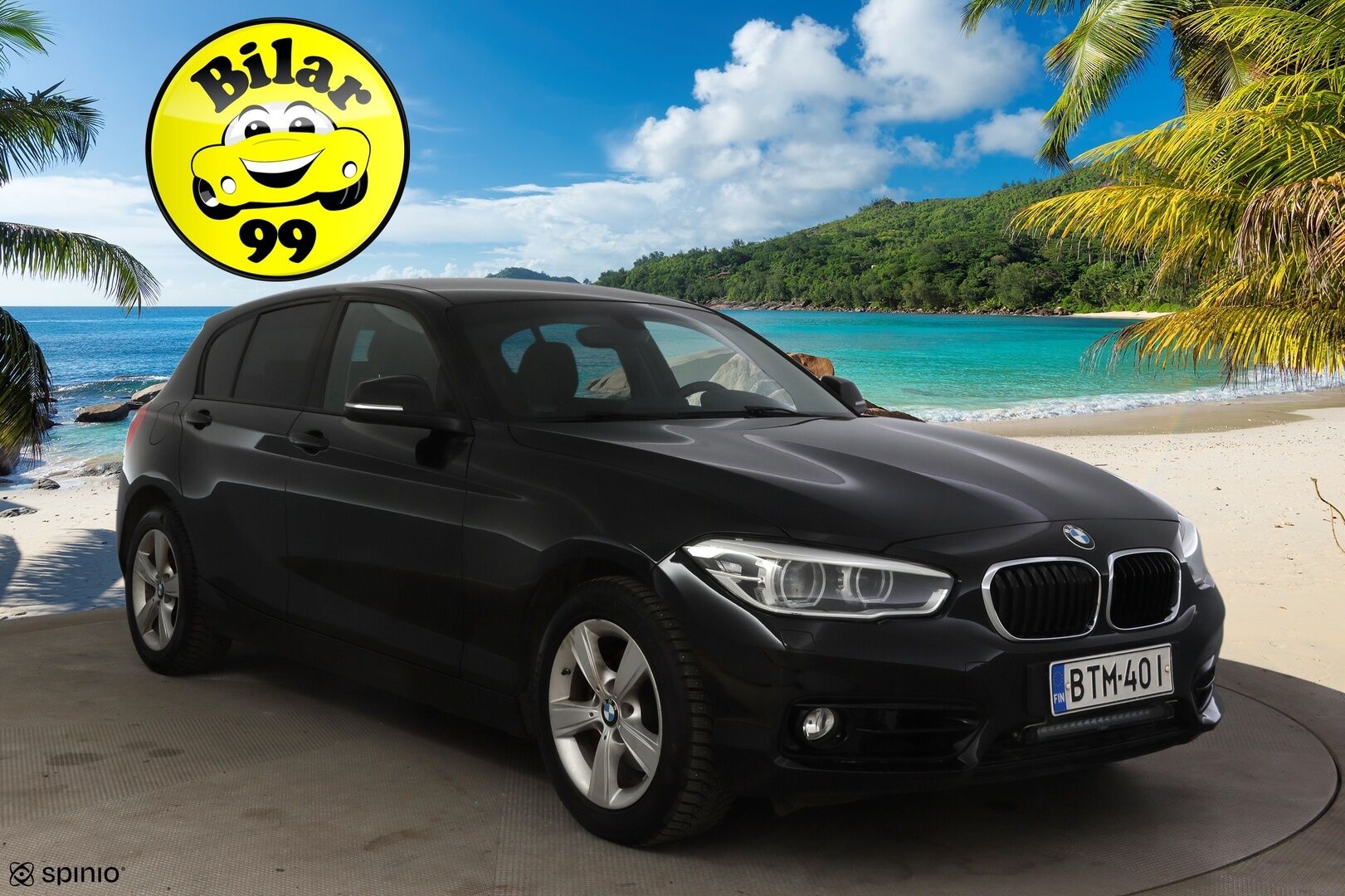 BMW 120 2016 F20 Hatchback 120d A xDrive Business Sport * Harman/Kardon / M-sport ratti / Suomi-auto * - * 2x renkaat alumiinivanteilla ja hyvillä kumeilla / Käytännöllinen Neliveto *