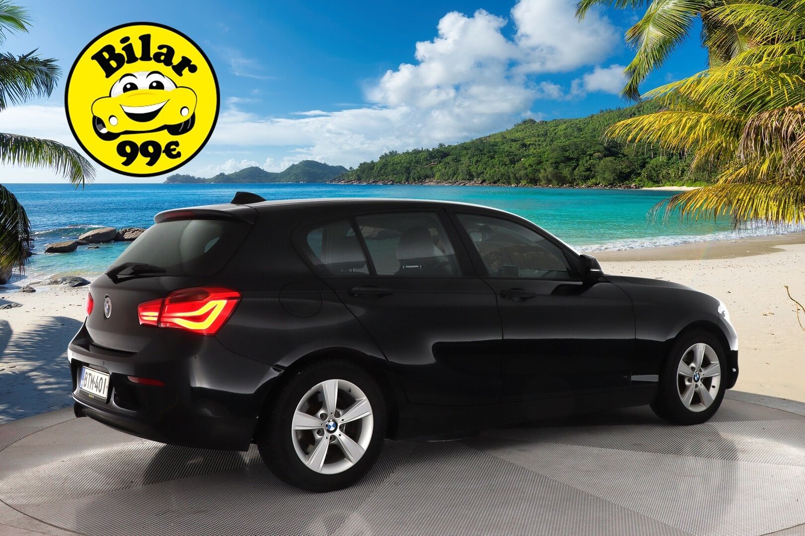 BMW 120 2016 F20 Hatchback 120d A xDrive Business Sport * Harman/Kardon / M-sport ratti / Suomi-auto * - * 2x renkaat alumiinivanteilla ja hyvillä kumeilla * - Osta nyt, maksa vasta ensi vuonna