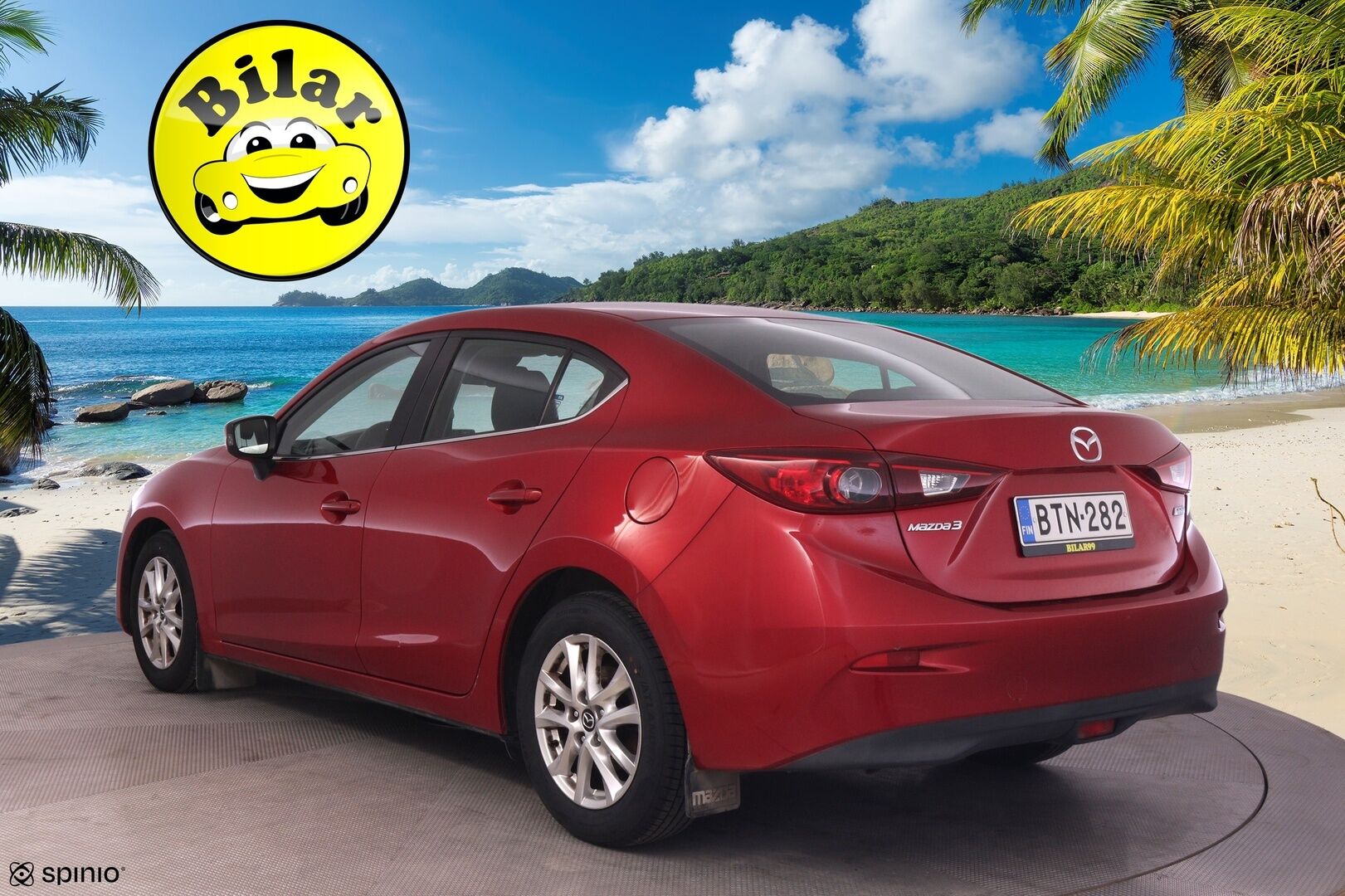 Mazda Mazda3 2016 Sedan 2,0 (120) SKYACTIV-G Premium 6MT 4ov CO1 - | Suomi-auto | Vakkari | Lohko- ja sisätilanlämmitin | Kahdet renkaat | Särmä huoltokirja | Juuri katsastettu |