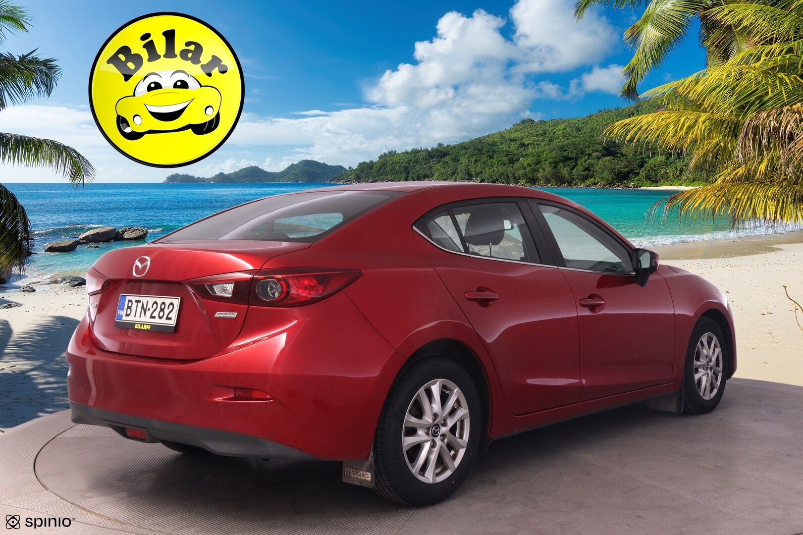 Mazda Mazda3 2016 Sedan 2,0 (120) SKYACTIV-G Premium 6MT 4ov CO1 - | Suomi-auto | Vakkari | Lohko- ja sisätilanlämmitin | Kahdet renkaat | Särmä huoltokirja | Juuri katsastettu |