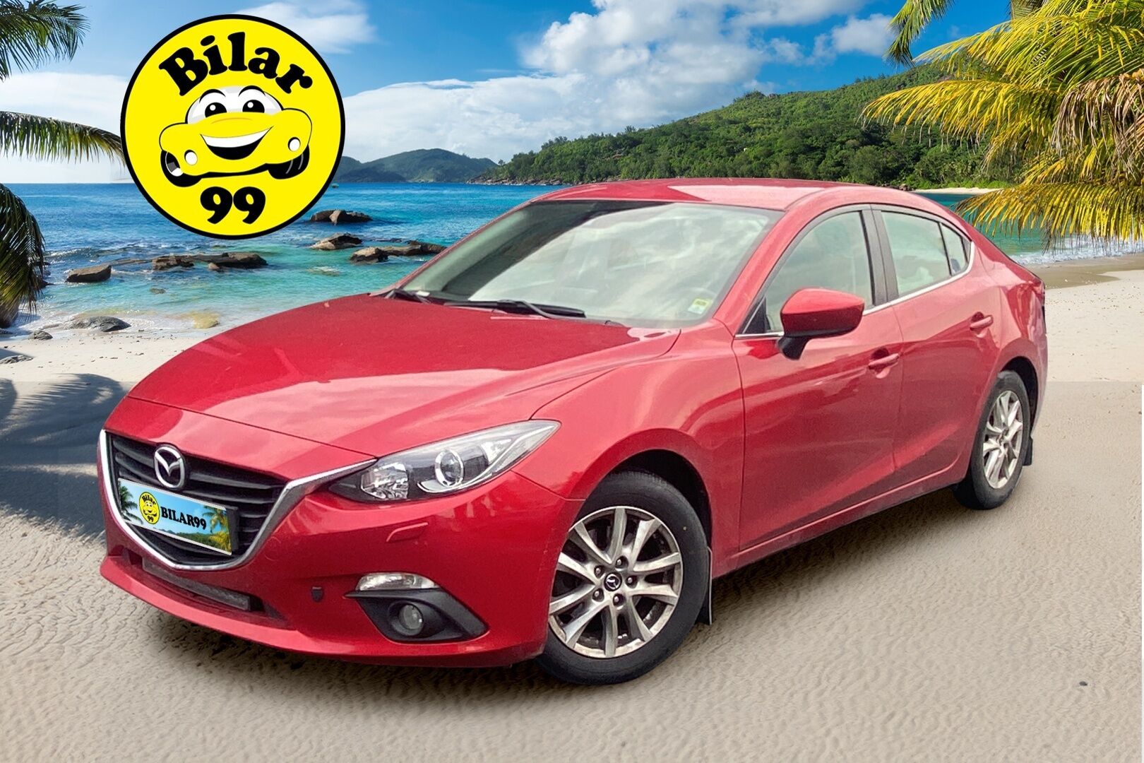 Mazda Mazda3 2016 Sedan 2,0 (120) SKYACTIV-G Premium 6MT 4ov CO1 - | Suomi-auto | Vakkari | Lohko- ja sisätilanlämmitin | Kahdet renkaat | Särmä huoltokirja | Juuri katsastettu |