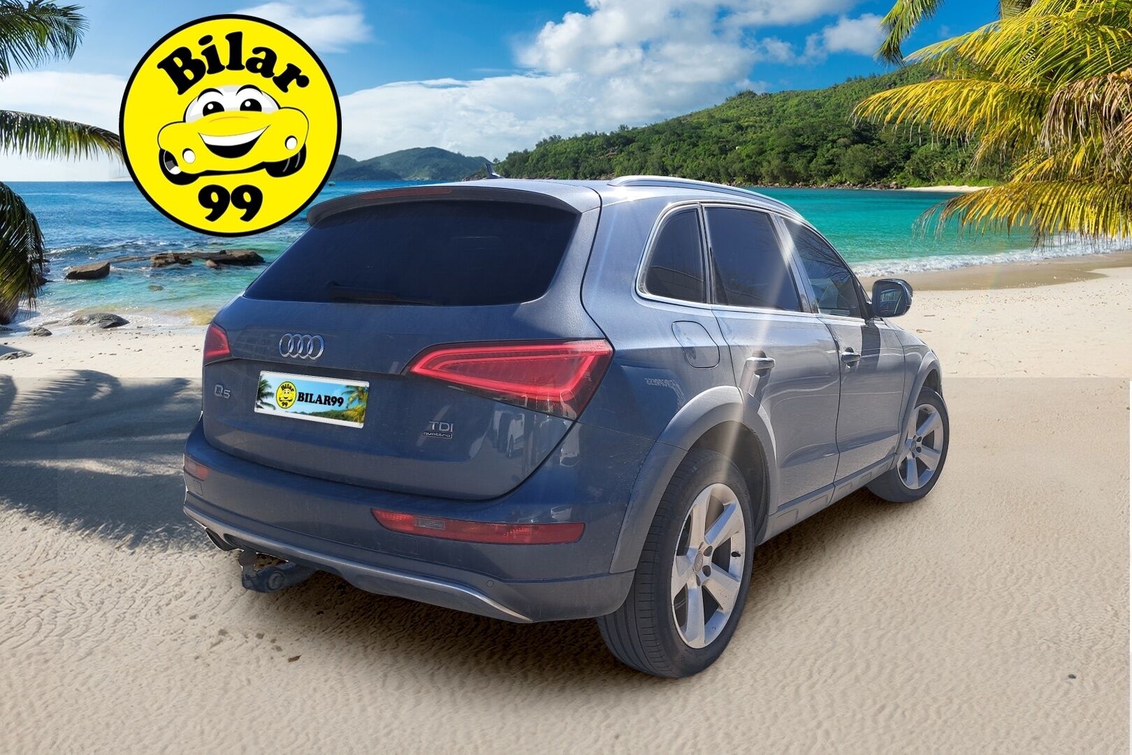 Audi Q5 2016 Offroad Land of quattro Edition 2,0 TDI 140 kW quattro S tronic - | Suomi-auto | Polttoainekäyttöinen lisälämmitin | Vetokoukku | Sport-penkit | Tutkat takana | Nahka-alcantara | 2x renkaat |