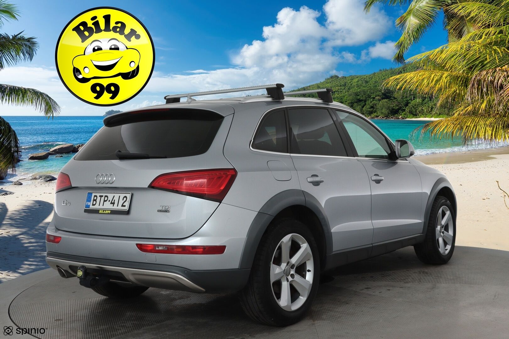 Audi Q5 2016 Offroad Land of quattro Edition 2,0 TDI 140 kW quattro S tronic **Vakkari / P.tutka / Webasto / Koukku** - Nahka-Alcantara / Sporttipenkit / Suomi-auto / Kahdet renkaat aluvanteilla 