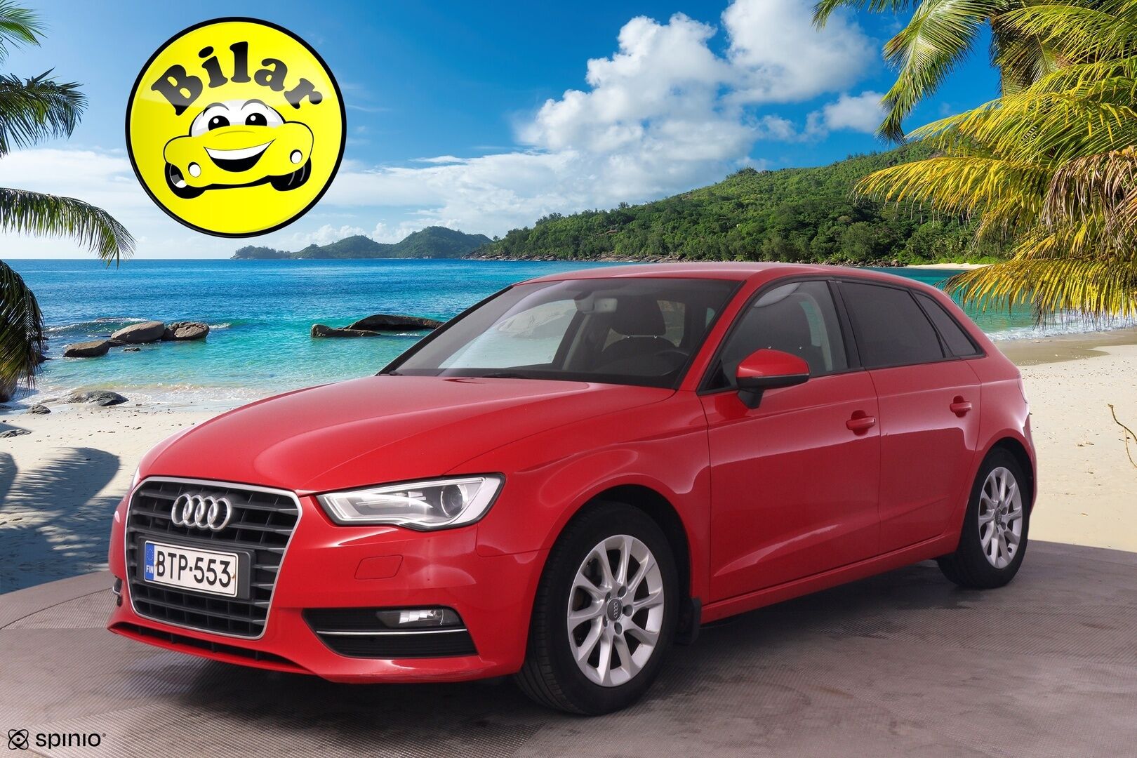 Audi A3 2016 Sportback Business 1,4 TFSI 92 kW S tronic - | Vakkari | Lohko | P.tutka | Xenon | Bluetooth | 1.Om Suomi-auto | Kahdet Renkaat |