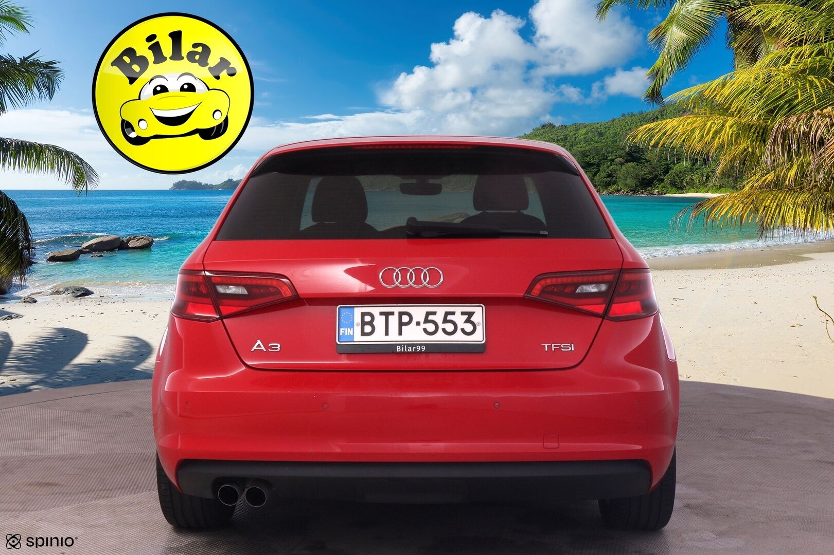 Audi A3 2016 Sportback Business 1,4 TFSI 92 kW S tronic - | Vakkari | Lohko | P.tutka | Xenon | Bluetooth | 1.Om Suomi-auto | Kahdet Renkaat |