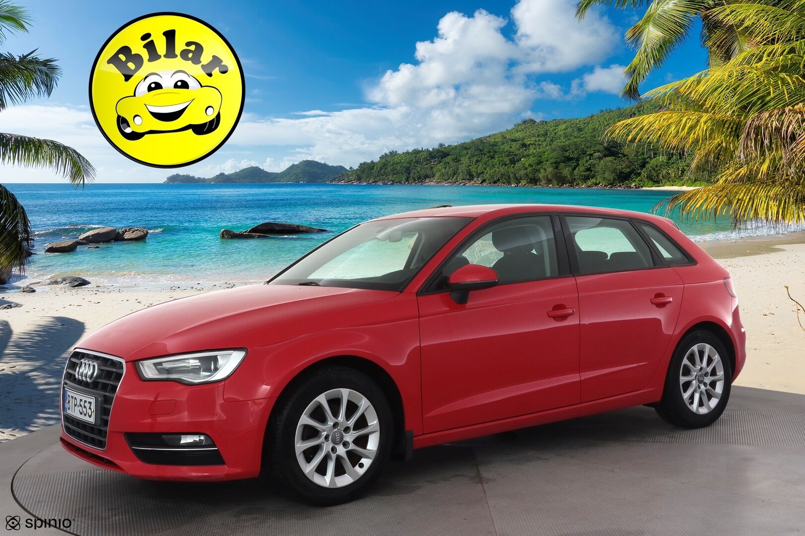 Audi A3 2015 Sportback Business 1,4 TFSI 92 kW S tronic - | Vakkari | Lohko | P.tutka | Xenon | Bluetooth | 1.Om Suomi-auto | Kahdet Renkaat |