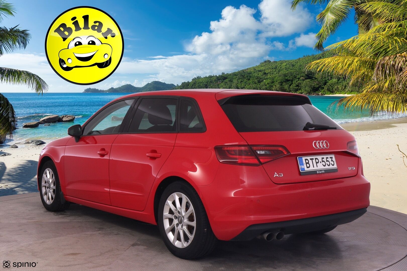 Audi A3 2016 Sportback Business 1,4 TFSI 92 kW S tronic - | Vakkari | Lohko | P.tutka | Xenon | Bluetooth | 1.Om Suomi-auto | Kahdet Renkaat |
