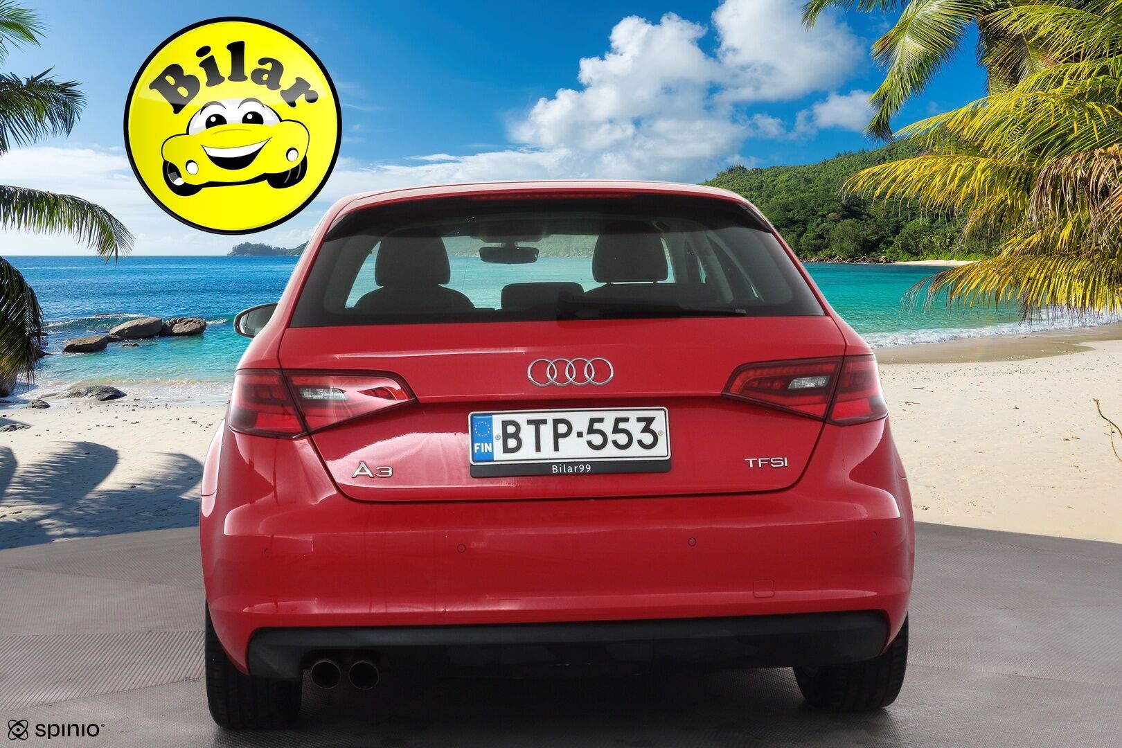Audi A3 2015 Sportback Business 1,4 TFSI 92 kW S tronic - | Vakkari | Lohko | P.tutka | Xenon | Bluetooth | 1.Om Suomi-auto | Kahdet Renkaat |