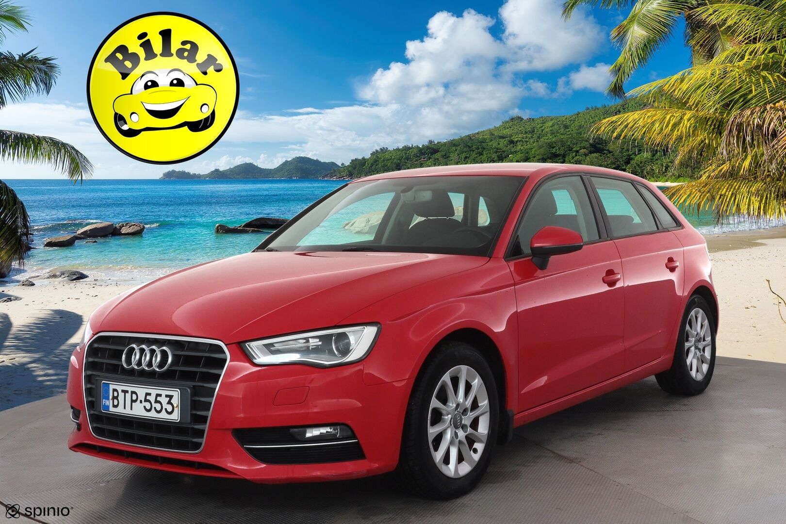 Audi A3 2015 Sportback Business 1,4 TFSI 92 kW S tronic - | Vakkari | Lohko | P.tutka | Xenon | Bluetooth | 1.Om Suomi-auto | Kahdet Renkaat |