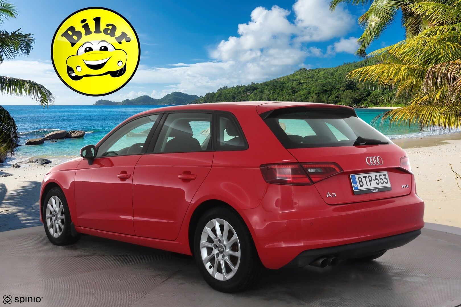 Audi A3 2015 Sportback Business 1,4 TFSI 92 kW S tronic - | Vakkari | Lohko | P.tutka | Xenon | Bluetooth | 1.Om Suomi-auto | Kahdet Renkaat |
